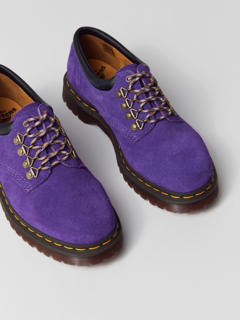 Dr. Martens 8053 Oxford Shoe - Purple Suede - RARE - Picture 8 of 8